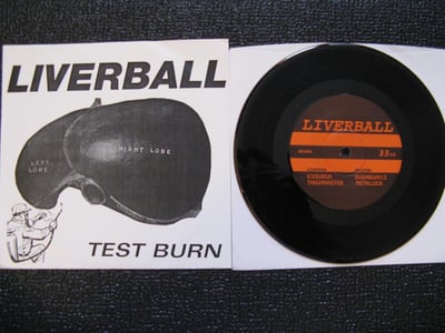 Liverball - Test Burn (Ripe) Black Vinyl (Autographed Cover)