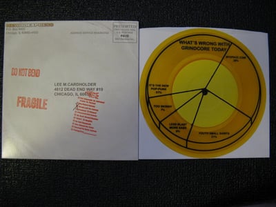 HeWhoCorrupts - Microeconmics (Gilead Media) 2nd Pressing Gold Vinyl /396 (One Sided with Etched B Side)