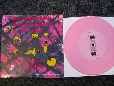 Twodeadsluts Onegoodfuck - The Homorobotic Adventure Squad Presents: Songs For Blastings Lasers And Fighting Evil Doers (Foreskin Forcefield) Pink /300