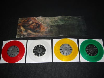 Converge - Unloved And Weeded Out (1st Press /2000 4x7" Red/Clear/Green/Yellow)