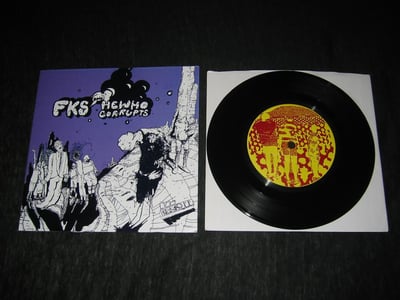 HeWhoCorrupts / FKS - Split (black)