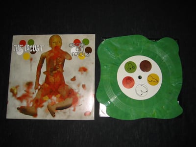 Locust , The / Arab on Radar - Split (Shaped Disc light green)