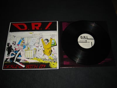 D.R.I. - Dealing With It (black)