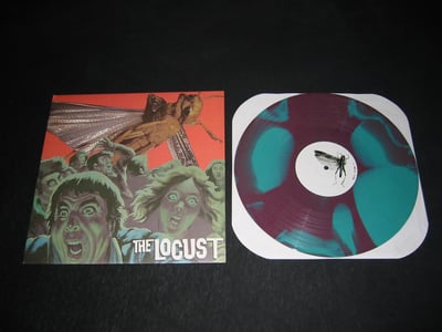 Locust , The - s/t (1st Press /2000 turquoise/purple swirl)