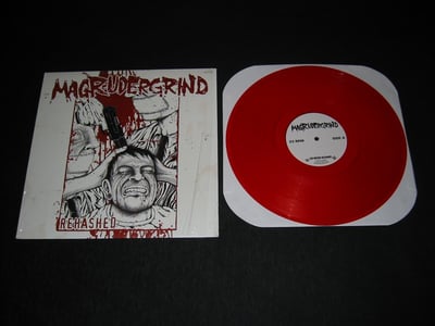 Magrudergrind - Rehashed (clear red)