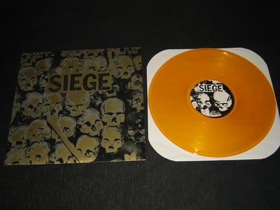 Siege - Drop Dead (12" repress clear gold)