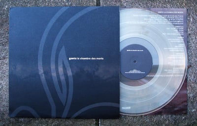 Gantz - La chambre des morts [LP, clear] - Impure/SM/213/Collectif Maldoror - IMP015/SM002/213V10/CHANT007