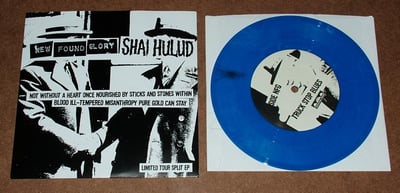 New Found Glory / Shai Hulud - Not w/Out A Heart Once Nourished By Sticks And Stones w/In Blood Ill-Tempered Misanthropy Pure Gold Can Stay [Blue of 250]