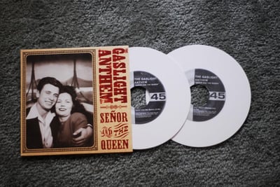 The Gaslight Anthem - SeÃ±or and the Queen - 2x7" - white /100 to astromatt via VC
