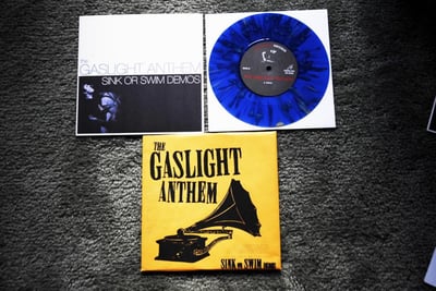 The Gaslight Anthem - Sink Or Swim Demos - Blue/Gray Splatter /104 to luckystars via VC