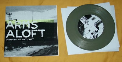 Arms Aloft - Comfort At Any Cost ["Earth" Green w/ Glow-In-The-Dark Cover #26/50 - DF Exclusive]