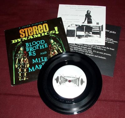 Blood Brothers, The / Milemarker - Split [Black]