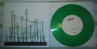 Brand New - The Quiet Things That No One Ever Knows [Translucent Green of 500]