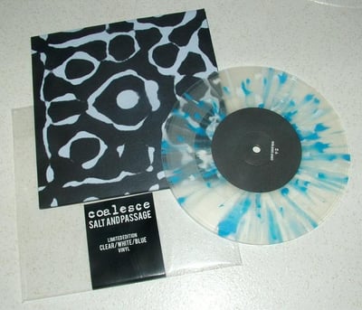 Coalesce - Salt And Passage [1st Press - Clear w/ White/Blue Splatter of 369]
