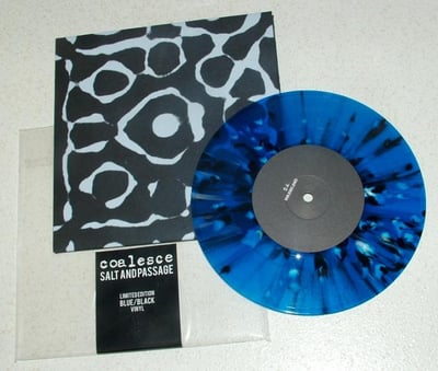 Coalesce - Salt And Passage [1st Press - Blue w/ Black/White Splatter of 367]