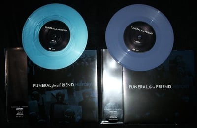 Funeral For A Friend - History (Part 1) [Opaque Metallic Blue]