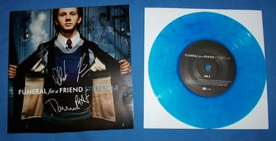 Funeral For A Friend - Streetcar [Blue Marble w/ Autographed Sleeve]