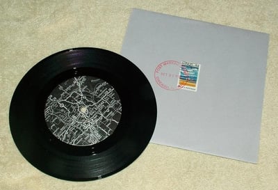 Get Up Kids, The / Braid - Post Marked Stamps #4 [Black w/ Blue Sleeve of 1100]