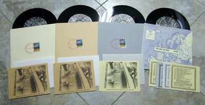 Get Up Kids, The / Braid - Post Marked Stamps #4 [Black w/ Pale Yellow Sleeve of 1100]
