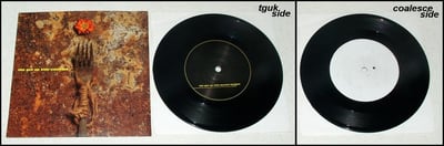 Get Up Kids, The / Coalesce - Split [3rd Press - Black w/ Black & Yellow Label & Blank B-Side Label]