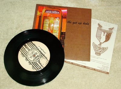 Get Up Kids, The - Loveteller [2nd Press - Black w/ Tan Insert And Brown Ink of 1035]