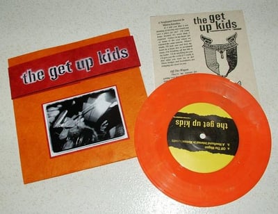 Get Up Kids, The - Loveteller [6th Press - Opaque Orange Marble w/ Orange/Red Handmade Cover #29/125]