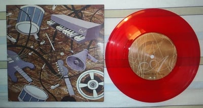 Hot Rod Circuit / The Anniversary - Split [Translucent Red]