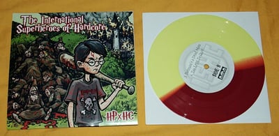 International Superheroes of Hardcore - Hpxhc [Maroon/Gold Split of 600]
