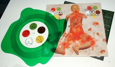 Locust, The / Arab On Radar - Split [Puddle Shaped Green Snot]