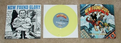 New Found Glory - Tip of The Iceberg [Yellow w/ Gorilla Biscuits Parody Sleeve of 500]