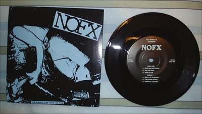Nofx - The P.M.R.C. Can Suck On This [Black w/ Blue Cover]