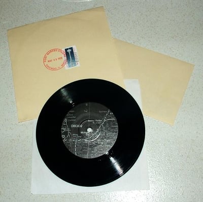 Post Marked Stamps #6 - Tim Kinsella / Jen Wood [Black of 2000]