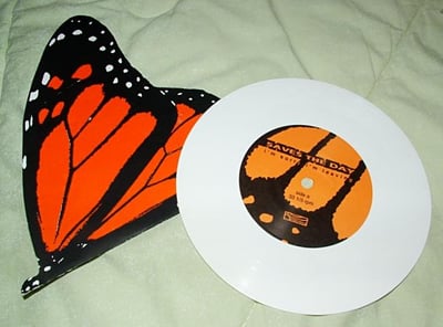 Saves The Day - I'm Sorry I'm Leaving [White w/ Red/Orange Butterfly of 300]