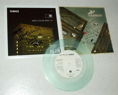 Thrice / Thursday - Split [Clear w/ Autographed Sleeve]