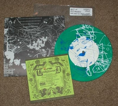 Trendy Bastard - Self Titled [One Sided Green w/ White And Blue Screenprint #61 of 350]