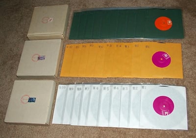 Various - Post Marked Stamps Box Set (10x7") [Black w/ Gold Sleeves of 200]