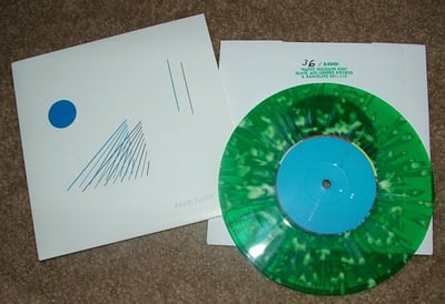 White Flight - The Condition/Timeshaker [Green w/ White Splatter / Mailorder Edition #36 of 100]