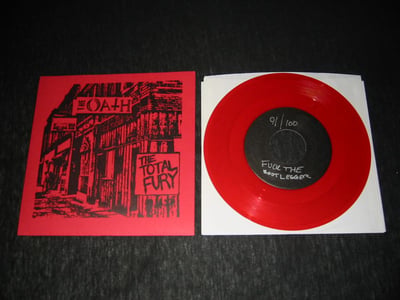 Das Oath / Total Fury - Full Circle Thrash Tour (91/100 red, Midwest sleeve)