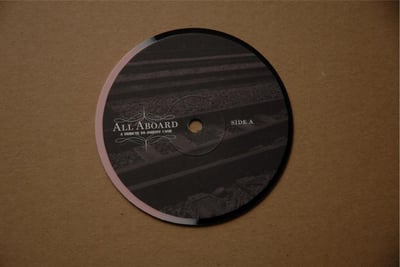 V/A - All Aboard: A Tribute to Johnny Cash - black/pink split