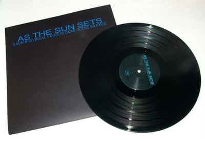 As The Sun Sets - Each Individual Voice [Black w/ Screenprinted Sleeve of 397]