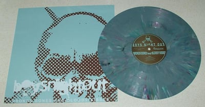 Boys Night Out - Broken Bones And Bloody Kisses [1st Press Blue/Grey Marble]