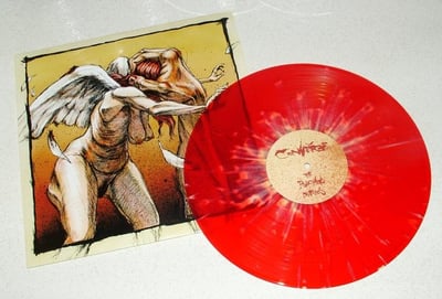 Converge / Agoraphobic Nosebleed - The Poacher Diaries (Reissue) [Translucent Red w/ Yellow Splatter of 100]