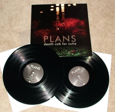 Death Cab For Cutie - Plans (2X12") [Black 180 Gram]