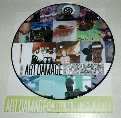 Fear Before The March of Flames - Art Damage [Picture Disc w/ Autographed Sleeve #5 of 1000]