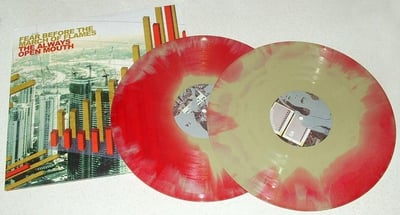 Fear Before The March of Flames - The Always Open Mouth (2X12") [Red/Yellow Swirl of 500]