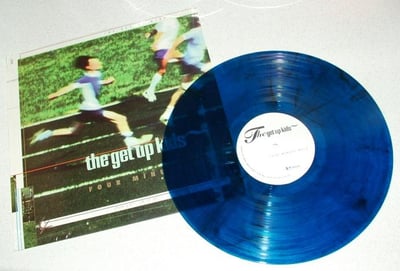 Get Up Kids, The - Four Minute Mile (1997) [Translucent Blue w/ Black Streaks]