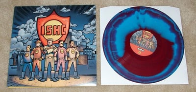 International Superheroes of Hardcore - Takin' It Ova [Blue/Red Swirl of 500]