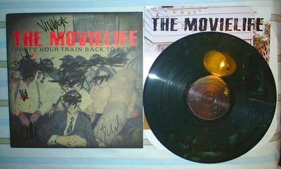 Movielife, The - Forty Hour Train To Penn [Green Marble w/ Autographed Sleeve]