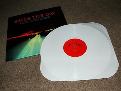 Saves The Day - Can't Slow Down [1st Press White of 300]