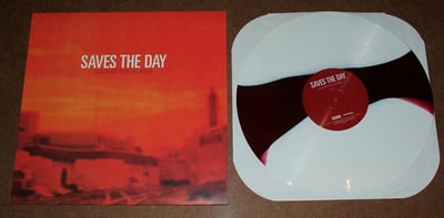 Saves The Day - Sound The Alarm [White w/ Translucent Red Stripe of 70]